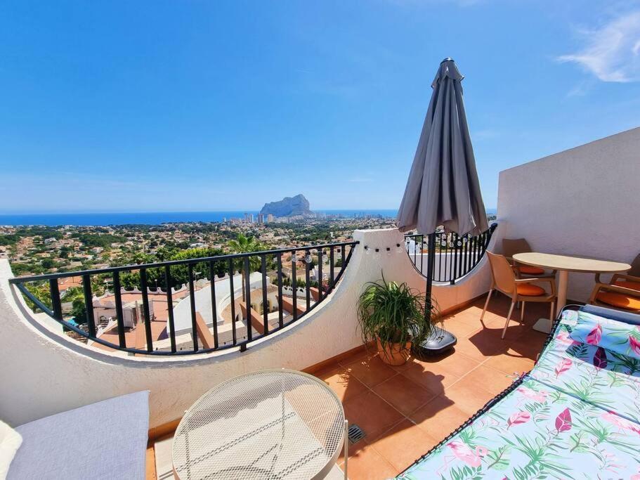 Flamingo Apartment - Imperial Park - Sea View, 6 Pools, Terrace Calpe Exterior foto